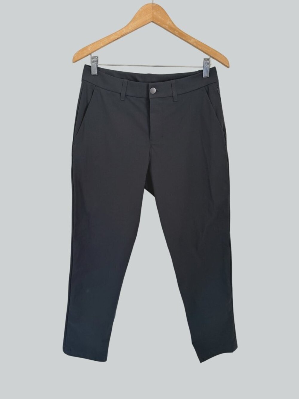 Lululemon ABC Commission Slim-Fit Pants Charcoal Black Size 30